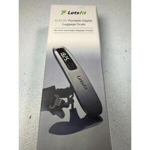 Letsfit EL910H Portable Digital Luggage Scale - Easy to Use